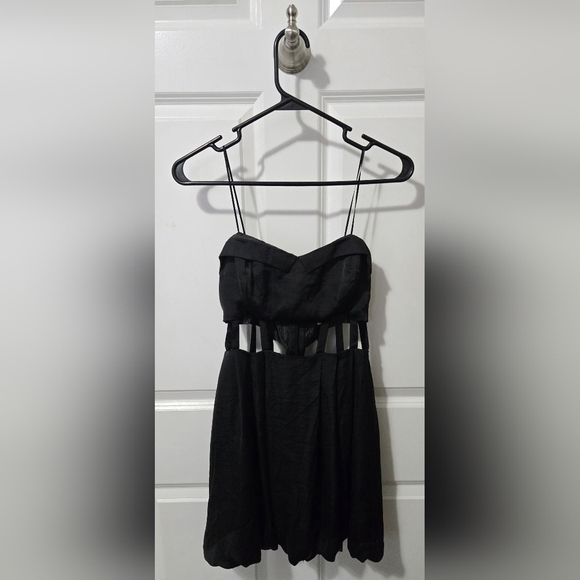 Keepsake Black Mini Dress - Picture 3 of 7